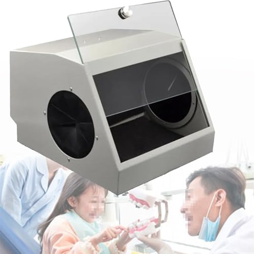 JXYQ Staubbox für Dentallabore, mit Vakuum-Staubabsauger ausgestattet, mit Luftabsaugung und Filtervorrichtung, doppelt belüfteter Staubschutz mit Einer 5500 K LED-Lichtquelle JXYQ Staubbox für Dentallabore, mit Vakuum-Staubabsauger ausgestattet, mit Luftabsaugung und Filtervorrichtung, doppelt belüfteter Staubschutz mit Einer 5500 K LED-Lichtquelle von JXYQ