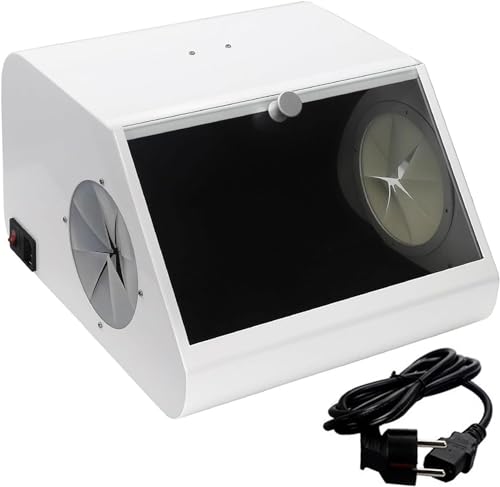 JXYQ Staubbox für Dentallabore mit 12 Gruppen von LED-Lichtern, Sandstrahlstaubsammler, professioneller Dentalstaubsammler mit Filtervorrichtung, für Schmuck, Jadeschnitzerei JXYQ Staubbox für Dentallabore mit 12 Gruppen von LED-Lichtern, Sandstrahlstaubsammler, professioneller Dentalstaubsammler mit Filtervorrichtung, für Schmuck, Jadeschnitzerei von JXYQ