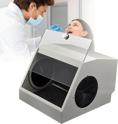 JXYQ Staubsammler-Vakuumbox, Staubsammler für Labor-Sandstrahler, Staubbox für Dentallabore, Polierstaubsammler, Läppschutz JXYQ Staubsammler-Vakuumbox, Staubsammler für Labor-Sandstrahler, Staubbox für Dentallabore, Polierstaubsammler, Läppschutz von JXYQ
