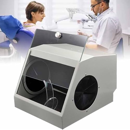 JXYQ Vakuum-Staubsammler mit Filtergerät, Staubbox für Dentallabore, Sandstrahl-Staubsammler für Dentallabore, Polierstaubsammler, Läppschutz JXYQ Vakuum-Staubsammler mit Filtergerät, Staubbox für Dentallabore, Sandstrahl-Staubsammler für Dentallabore, Polierstaubsammler, Läppschutz von JXYQ