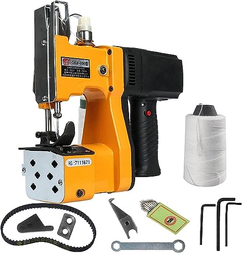 JXYQ Verschließmaschine, Industrielle tragbare Beutelverschließmaschine, Elektrische Beutelnäh-Versiegelungsnähmaschine, Für Gewebte Schlangenhaut-Papiertüten JXYQ Verschließmaschine, Industrielle tragbare Beutelverschließmaschine, Elektrische Beutelnäh-Versiegelungsnähmaschine, Für Gewebte Schlangenhaut-Papiertüten von JXYQ