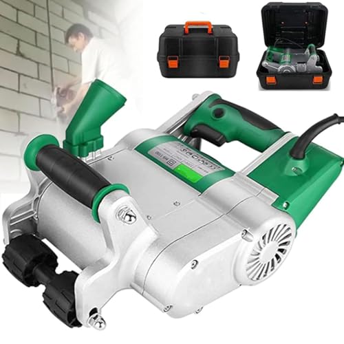 JXYQ Wandnutenschneidemaschine, elektrische Wandnutenschneidemaschine, Betonschneidnutenschneidemaschine, tragbarer Wandnutenschneider für Bodenfliesen (25 mm) von JXYQ