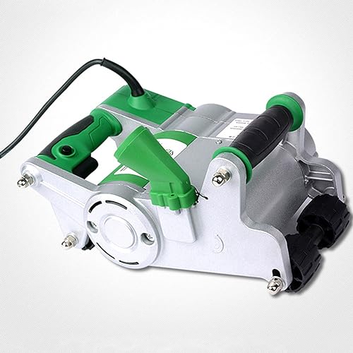 JXYQ Wandnutmaschine, 1100 W, 25/35 mm, elektrischer Ziegelwandfräser, Handkanalschneider, Betonschneidemaschine, Schlitzmaschine zum Schneiden von Schlitzen in Marmor und Beton JXYQ Wandnutmaschine, 1100 W, 25/35 mm, elektrischer Ziegelwandfräser, Handkanalschneider, Betonschneidemaschine, Schlitzmaschine zum Schneiden von Schlitzen in Marmor und Beton von JXYQ