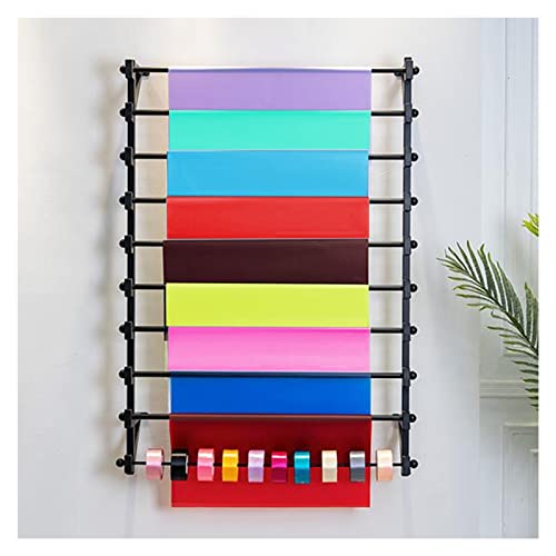JYBNBBE Boden-Deckenständer, schwarzer Mehrzweck-Halter aus Metall für Seidenschals, Geschenkpapier und Bänder, wandmontierter 10-Schicht-Organizer für Einzelhandelsgeschäfte/Blu,70x20x120cm JYBNBBE Boden-Deckenständer, schwarzer Mehrzweck-Halter aus Metall für Seidenschals, Geschenkpapier und Bänder, wandmontierter 10-Schicht-Organizer für Einzelhandelsgeschäfte/Blu,70x20x120cm von JYBNBBE