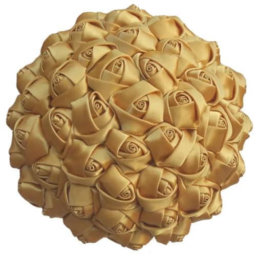 JYBNBBE Kristall-Hochzeitsstrauß Perlenbrosche Blumenstrauß Hochzeitsaccessoires Künstliche Hochzeitsblumen Brautsträuße,Light Gold JYBNBBE Kristall-Hochzeitsstrauß Perlenbrosche Blumenstrauß Hochzeitsaccessoires Künstliche Hochzeitsblumen Brautsträuße,Light Gold von JYBNBBE
