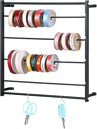 JYBNBBE Organizer für Bastelräume, Ausstellungsständer, Wandhalterung, Regale, Organizer für Geschenkbänder/Papier, Aufbewahrungshalter aus Metall für Bastelräume, Vinylrollen, A,Black-15.7X23.6in JYBNBBE Organizer für Bastelräume, Ausstellungsständer, Wandhalterung, Regale, Organizer für Geschenkbänder/Papier, Aufbewahrungshalter aus Metall für Bastelräume, Vinylrollen, A,Black-15.7X23.6in von JYBNBBE