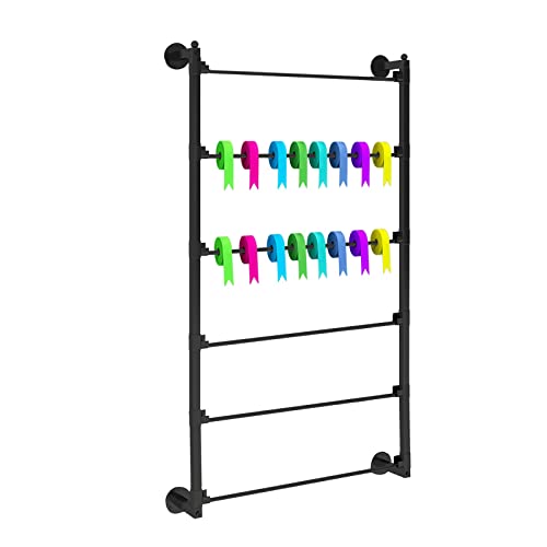 JYBNBBE Präsentationsständer für Bandspulen, Schwarz/Gold/Weiß, Wandmontage, Nähgarn-Organizer-Regal mit Abnehmbarer Stange, Präsentationsschrank für Geschenkpapier, Schals,#1-60x3x90cm JYBNBBE Präsentationsständer für Bandspulen, Schwarz/Gold/Weiß, Wandmontage, Nähgarn-Organizer-Regal mit Abnehmbarer Stange, Präsentationsschrank für Geschenkpapier, Schals,#1-60x3x90cm von JYBNBBE