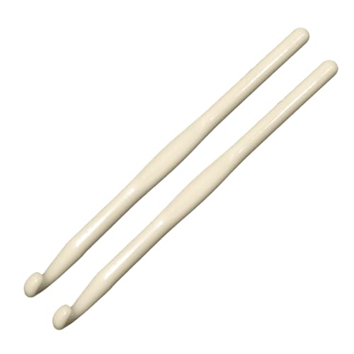 JYC CREATIVE 2 x Häkelnadeln aus Kunststoff, 7 mm x 14 cm, ergonomisch, weich, für Handarbeiten, Schals, Mützen, Amigurumis, DIY, ideal für jede Art von Muster und Garn, (2 Stück, 7 mm) von JYC CREATIVE