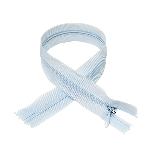 Unsichtbarer Reißverschluss, 5 Größen und 20 Farben #3, feiner Reißverschluss, elegant und diskret, zum Nähen von Kleidung, Kleidern, Röcken, Cremaller (22 cm, 25 Stück, 183) von JYC CREATIVE