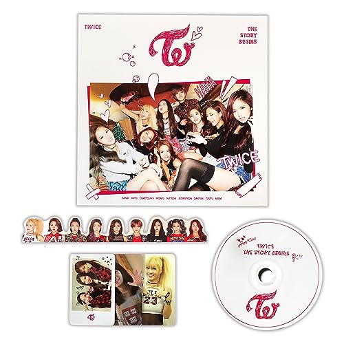 JYP Ent. - TWICE 1. Mini-Album „THE STORY BEGINS“ CD, Fotobuch, Fotokarten, Girlande, 2 Pin-Buttons JYP Ent. - TWICE 1. Mini-Album „THE STORY BEGINS“ CD, Fotobuch, Fotokarten, Girlande, 2 Pin-Buttons von JYP Ent.