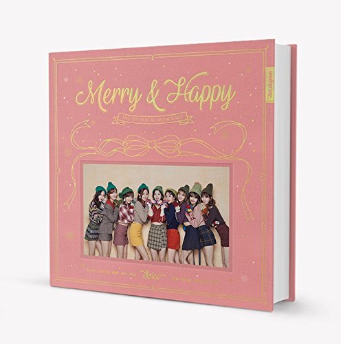 JYP Entertainment Twice - Merry & Happy [Happy ver.] CD+Photobook+Photocard+Sticker von JYP Entertainment