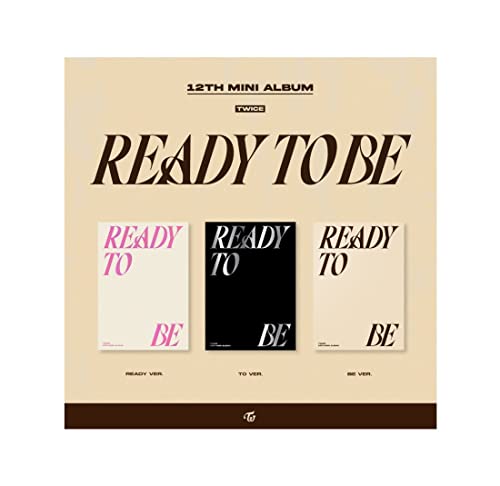 TWICE - READY TO BE (12th Mini Album) CD+Pre-Order Benefit+Folded Poster (BE ver.) von JYP Entertainment