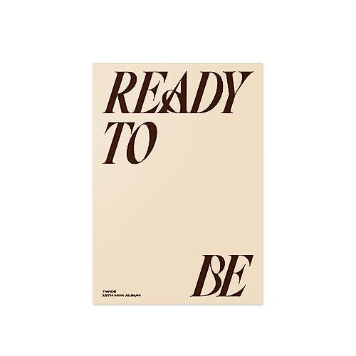 TWICE - READY TO BE 12th Mini Album+Pre-Order Benefit+Folded Poster (BE ver, 1 Folded Poster) von JYP Entertainment