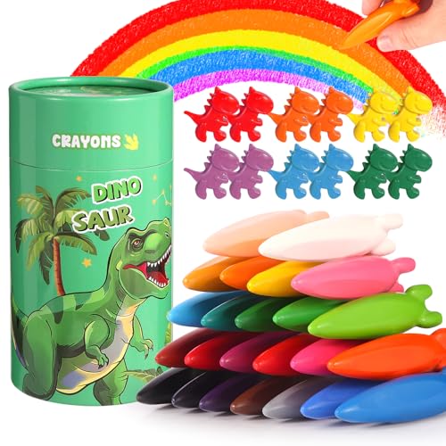 JYPS Wachsmalstifte für Kleinkinder, 36 Ungiftig Sicher Buntstifte Set für 2-6 Mädchen, Abwaschbare Malstifte mit Stifthalter, Kunstzubehör Zeichnung Malerei Malkunst, Geschenk für Kinder Weihnachten JYPS Wachsmalstifte für Kleinkinder, 36 Ungiftig Sicher Buntstifte Set für 2-6 Mädchen, Abwaschbare Malstifte mit Stifthalter, Kunstzubehör Zeichnung Malerei Malkunst, Geschenk für Kinder Weihnachten von JYPS