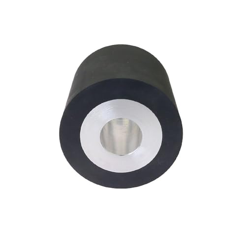 1 Stück 3/4 x 3 Zoll Gummi-Kontaktrad 100/75 x 75 mm Bandschleifer-Rückständer-Umlenkrad, 25 mm Innendurchmesser, 100 x 75 mm von JZFDCLF