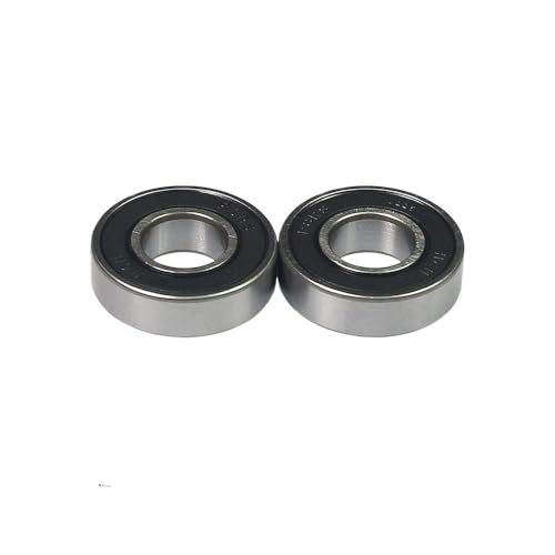 1 Stück Durchmesser 1/2 Zoll - 2 Zoll kleine Gummirolle mit Wellen-Kinfe-Schleifkontaktrad, R8-Lager von JZFDCLF