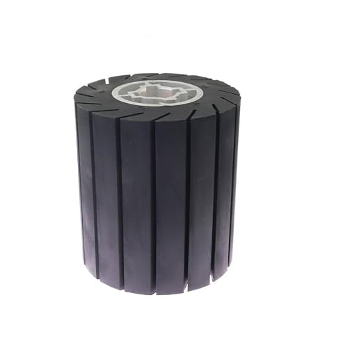 1 Stück Durchmesser 75 mm/90 mm/100 mm/110 mm Expansionsrolle 55A Gummi-Polierrad, 90 x 100 x 19 mm Keilnut von JZFDCLF