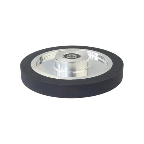 1 Zoll/25 mm Breite, Vollgummi-Kontaktrad, Ersatzteile für Bandschleifer, 150–350 mm, 200 x 25 mm, ID 25 mm 1 Zoll/25 mm Breite, Vollgummi-Kontaktrad, Ersatzteile für Bandschleifer, 150–350 mm, 200 x 25 mm, ID 25 mm von JZFDCLF