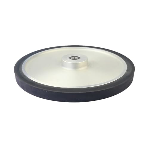 1 Zoll/25 mm Breite, Vollgummi-Kontaktrad, Ersatzteile für Bandschleifer, 150–350 mm, 350 x 25 mm, 6202 installiert, 15.875 von JZFDCLF