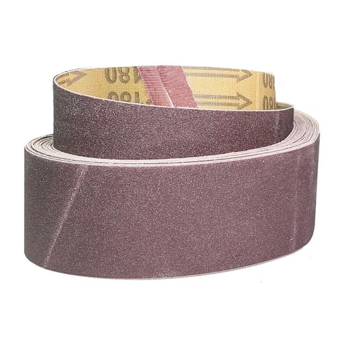 150 mm 6 x 2 Zoll 6 x 1 Zoll Gummi-Fliehkraftrad-Bandschleifer-Schleifhülsen 473 x 50 mm, P180 x 10 Stück 150 mm 6 x 2 Zoll 6 x 1 Zoll Gummi-Fliehkraftrad-Bandschleifer-Schleifhülsen 473 x 50 mm, P180 x 10 Stück von JZFDCLF