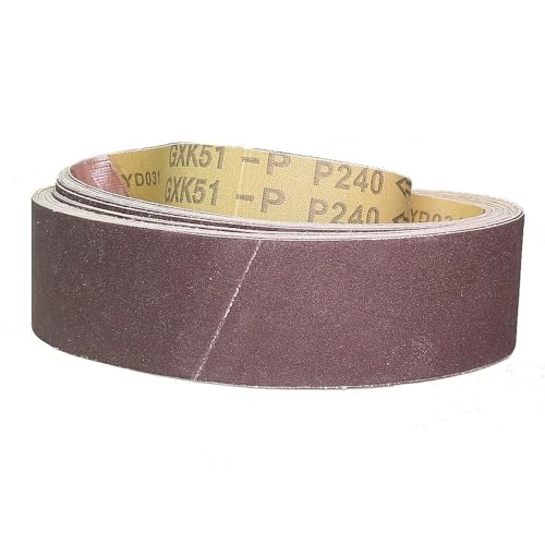 150 mm 6 x 2 Zoll 6 x 1 Zoll Gummi-Fliehkraftrad-Bandschleifer-Schleifhülsen 473 x 50 mm, P240 x 10 Stück 150 mm 6 x 2 Zoll 6 x 1 Zoll Gummi-Fliehkraftrad-Bandschleifer-Schleifhülsen 473 x 50 mm, P240 x 10 Stück von JZFDCLF