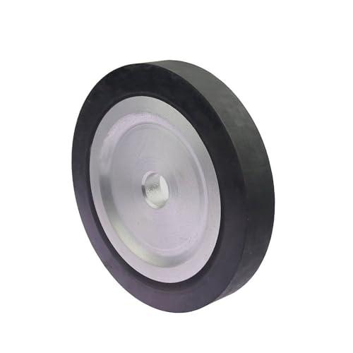 150 x 25 x 20 mm Gummi-Kontaktrad für Bandschleifer, Vollgummi von JZFDCLF