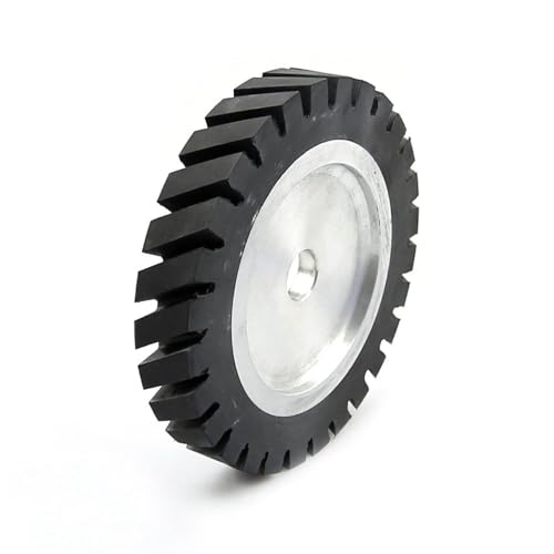 150 x 25 x 20 mm Gummi-Kontaktrad für Bandschleifer, gezackter Gummi 150 x 25 x 20 mm Gummi-Kontaktrad für Bandschleifer, gezackter Gummi von JZFDCLF