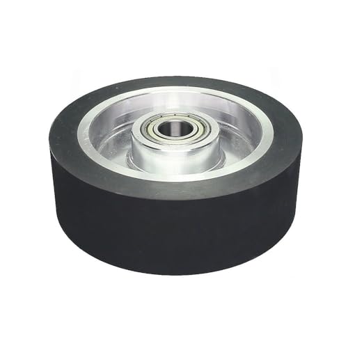 150 x 50 mm flache Oberfläche, Gummi-Kontaktrad, 6 x 2 Zoll, Bandschleifrad, Schleifbandsatz, 6004 installiert, 20 von JZFDCLF