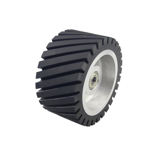 150 x 75 mm gezacktes Gummi-Kontaktrad-Bandschleifer-Polierrad-Schleifband-Set, 6202 installiert 15 mm 150 x 75 mm gezacktes Gummi-Kontaktrad-Bandschleifer-Polierrad-Schleifband-Set, 6202 installiert 15 mm von JZFDCLF