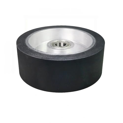 200 x 75 x 24 mm Vollgummi-Kontaktrad mit 8 x 3 mm Keilnut Dynamisch ausgewuchtetes Bandschleifrad, 6005 installiert 25 200 x 75 x 24 mm Vollgummi-Kontaktrad mit 8 x 3 mm Keilnut Dynamisch ausgewuchtetes Bandschleifrad, 6005 installiert 25 von JZFDCLF