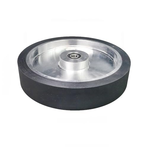 250 x 50 mm Bandschleifer, glattes Gummi-Kontaktrad, 10 x 2 Zoll, Schleifband-Set mit installierten Lagern, 6202 installiert 12,7 250 x 50 mm Bandschleifer, glattes Gummi-Kontaktrad, 10 x 2 Zoll, Schleifband-Set mit installierten Lagern, 6202 installiert 12,7 von JZFDCLF