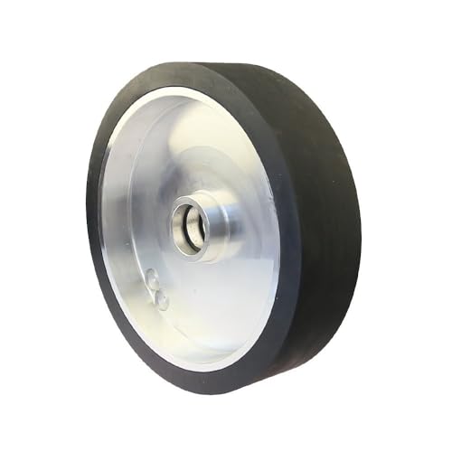 300 x 75 mm Bandschleifer, Gummi-Kontaktrad, dynamisch ausgewuchtet, massiv, 6204 installiert von JZFDCLF