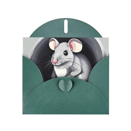 Grußkarte mit Maus im Loch, elegante Perlpapier-Urlaubskarte für Weihnachten, Segenskarte, Geburtstag, Valentinstag Grußkarte mit Maus im Loch, elegante Perlpapier-Urlaubskarte für Weihnachten, Segenskarte, Geburtstag, Valentinstag von JZIRQWKXVS