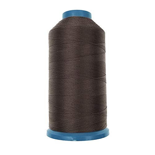 JZK 1500 Yard T70 69# braunes starkes haltbares Nylonnähgarn für Polstermöbel, Leder, Jeans, Canvas, Teppich, Perlenvorhang für industrielle Maschinen, Overlock, Handnähen. JZK 1500 Yard T70 69# braunes starkes haltbares Nylonnähgarn für Polstermöbel, Leder, Jeans, Canvas, Teppich, Perlenvorhang für industrielle Maschinen, Overlock, Handnähen. von JZK