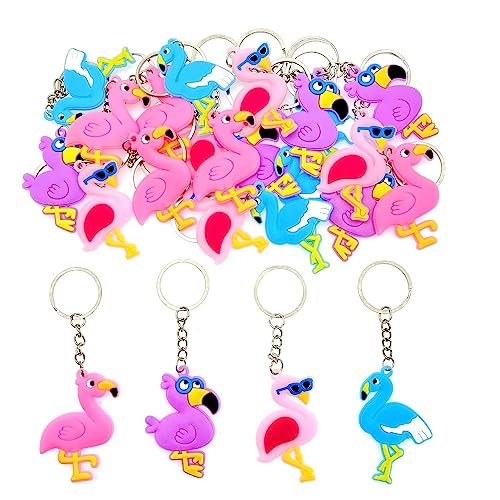 JZK 24 x Flamingo Schlüsselanhänger für hawaiianische Partygeschenke, mottoparty Hawaii Party zubehör, tropische Party-Dankesgeschenke für Gäste, karibische Party-Werbegeschenke Partytütenfüller JZK 24 x Flamingo Schlüsselanhänger für hawaiianische Partygeschenke, mottoparty Hawaii Party zubehör, tropische Party-Dankesgeschenke für Gäste, karibische Party-Werbegeschenke Partytütenfüller von JZK