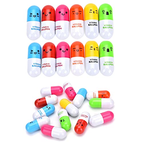 JZK 60 x Mini-Kugelschreiber mit niedlichem Emoticon für Kinder, niedliches Biro-Stift, Schreibwaren, Geschenk für Mädchen, Kinder, Geburtstag, Partybeutel, Füllstoff, Partygeschenk, Gastgeschenk JZK 60 x Mini-Kugelschreiber mit niedlichem Emoticon für Kinder, niedliches Biro-Stift, Schreibwaren, Geschenk für Mädchen, Kinder, Geburtstag, Partybeutel, Füllstoff, Partygeschenk, Gastgeschenk von JZK