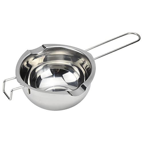 JZK Schmelzschale aus Edelstahl, 400 ml, Schmelztopf, Backwerkzeuge für Kerzen, Seife, Schokolade, Käse, Zucker und Kerzen JZK Schmelzschale aus Edelstahl, 400 ml, Schmelztopf, Backwerkzeuge für Kerzen, Seife, Schokolade, Käse, Zucker und Kerzen von JZK