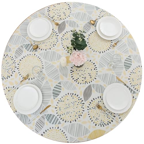 48 Zoll runde Tischdecke floral mit Gummiby 48 Zoll runde Tischdecke floral mit Gummiby von JZLEJC
