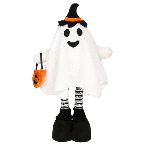 JZLEJC Ghost Decor, stehendes Teleskopbein Halloween Dekorationen für Party Home süße gruselige Ausstellung von JZLEJC