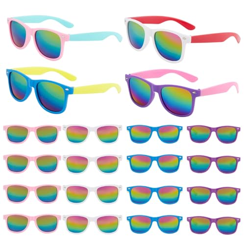 Kinder Sonnenbrille Party Gunst, Kinder Sonnenbrille, 20pcs UV-resistente Kinder Sonnenbrillen Party Gunst, 4,9 x 1,2 Zoll Buntes Kleinkind Sonnenbrillen für Kinder 3-18, Partygeschäfte, Geburtstagsf Kinder Sonnenbrille Party Gunst, Kinder Sonnenbrille, 20pcs UV-resistente Kinder Sonnenbrillen Party Gunst, 4,9 x 1,2 Zoll Buntes Kleinkind Sonnenbrillen für Kinder 3-18, Partygeschäfte, Geburtstagsf von JZLEJC
