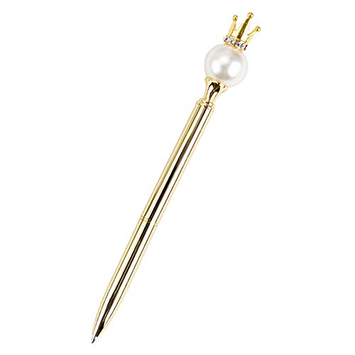 JZTRADING Schreibstifte Kugelschreiber Personalisierte Stifte Perlenkrone Metallstift Geschäftsbüro Schreibwaren Rotierender Öliger Kugelschreiber Für Schule Schreibstifte Schulstifte Gold JZTRADING Schreibstifte Kugelschreiber Personalisierte Stifte Perlenkrone Metallstift Geschäftsbüro Schreibwaren Rotierender Öliger Kugelschreiber Für Schule Schreibstifte Schulstifte Gold von JZTRADING