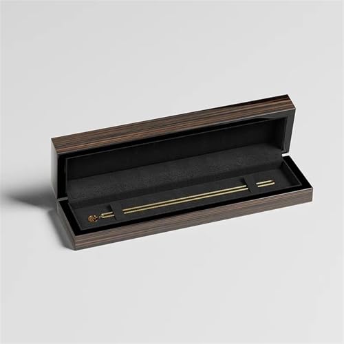 JZWCHQ Halsketten-Organizer, Anhänger, Schmuckschatulle, Halskette, Armreif, Armband, Schmuck-Display, Aufbewahrung, Verpackung, Holz, Ringe, Ohrringe, Schmuckkästchen, Halskette, Schmuckschatulle von JZWCHQ