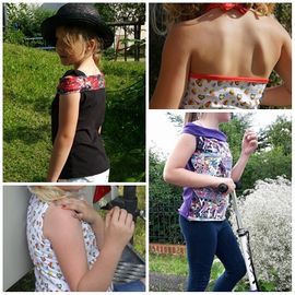 Mädchentop Jasmin Mädchentop Jasmin von JaJuMi-Handmade