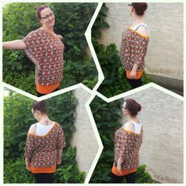 Oversize Shirt Sanne Oversize Shirt Sanne von JaJuMi-Handmade