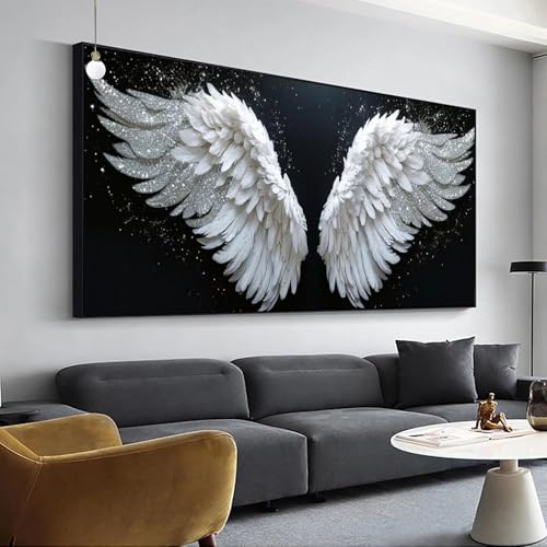 Diamond Painting Engel Diamant Painting Set für Erwachsene Kinder,5D Diamond Painting Flügel Bilder,Full Drill Eckige Steine Diamant Malerei 60x120cm DIY Diamant Kunst Kits,für Home Wand Décor Y-335 Diamond Painting Engel Diamant Painting Set für Erwachsene Kinder,5D Diamond Painting Flügel Bilder,Full Drill Eckige Steine Diamant Malerei 60x120cm DIY Diamant Kunst Kits,für Home Wand Décor Y-335 von Jaalinng