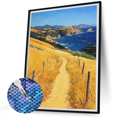 Diamond Painting Erwachsene Herbst Diamant Painting Bilder 20x30 5D Round Vollbohrer Diamond-Painting Landschaft DIY Diamonds Stickerei Kreuzstich, Kreativ Set für Erwachsene für Haus Wand Deko N-565 Diamond Painting Erwachsene Herbst Diamant Painting Bilder 20x30 5D Round Vollbohrer Diamond-Painting Landschaft DIY Diamonds Stickerei Kreuzstich, Kreativ Set für Erwachsene für Haus Wand Deko N-565 von Jaalinng