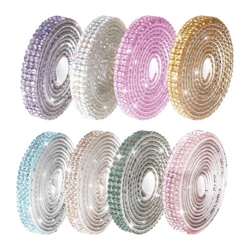 8 Rollen Bunt Glitzerband Selbstklebend,Strassband Selbstklebend,0.66 cm × 1 yard,Drillich-Schmuck,Diamantband Glitzer Rollen für DIY-Basteln,Hochzeit,Party Dekorationen 8 Rollen Bunt Glitzerband Selbstklebend,Strassband Selbstklebend,0.66 cm × 1 yard,Drillich-Schmuck,Diamantband Glitzer Rollen für DIY-Basteln,Hochzeit,Party Dekorationen von Jaarssho