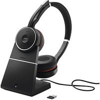 Jabra Evolve 75 SE UC mit Ladestation Headset schwarz Jabra Evolve 75 SE UC mit Ladestation Headset schwarz von Jabra