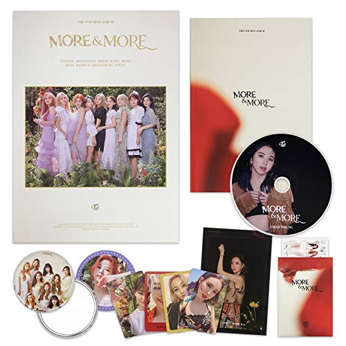 TWICE 9th Mini Album - MORE & MORE [ B Ver. ] CD + Photobook + Postcard + Coaster Card + Photocard / K-pop Sealed von Jacess