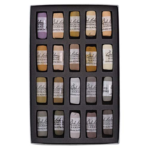 Jack Richeson Hand gerollt Weiche Pastellkreiden Farbe: Browns, 20-teilig Jack Richeson Hand gerollt Weiche Pastellkreiden Farbe: Browns, 20-teilig von Jack Richeson